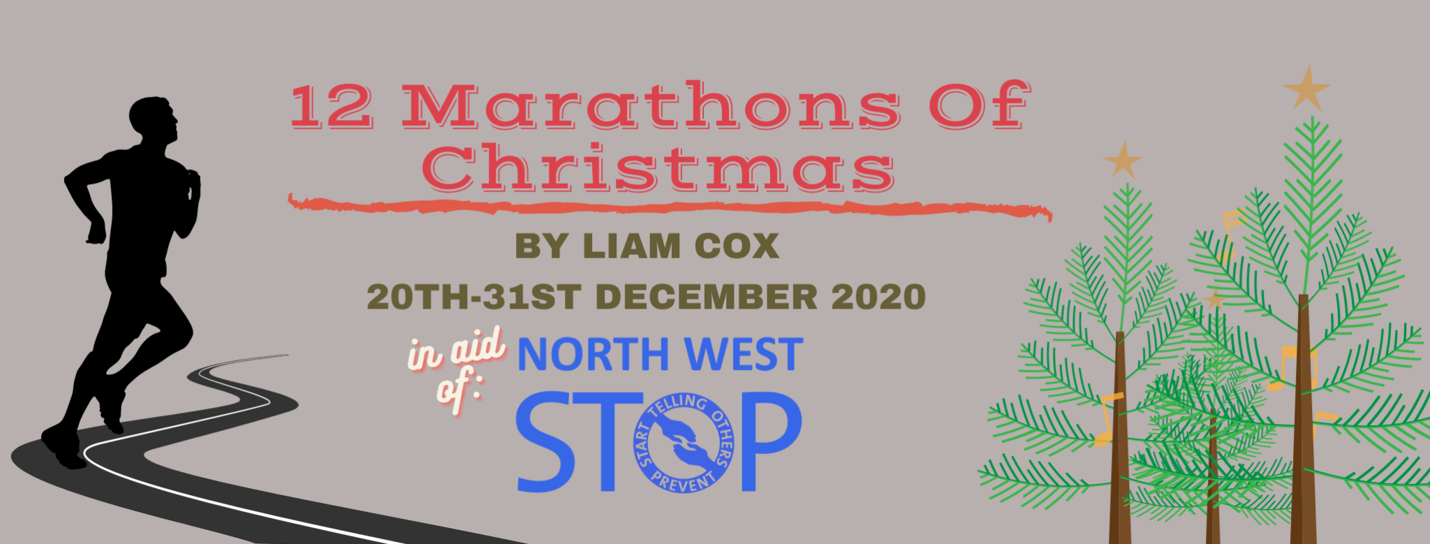 Leitrim runner to run “12 Marathons of Christmas” in aid of North West